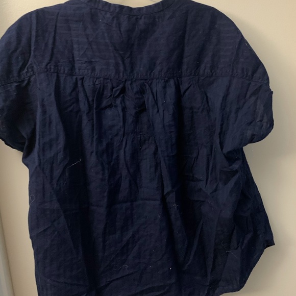 Gap Dark Blue Blouse - Picture 2 of 2